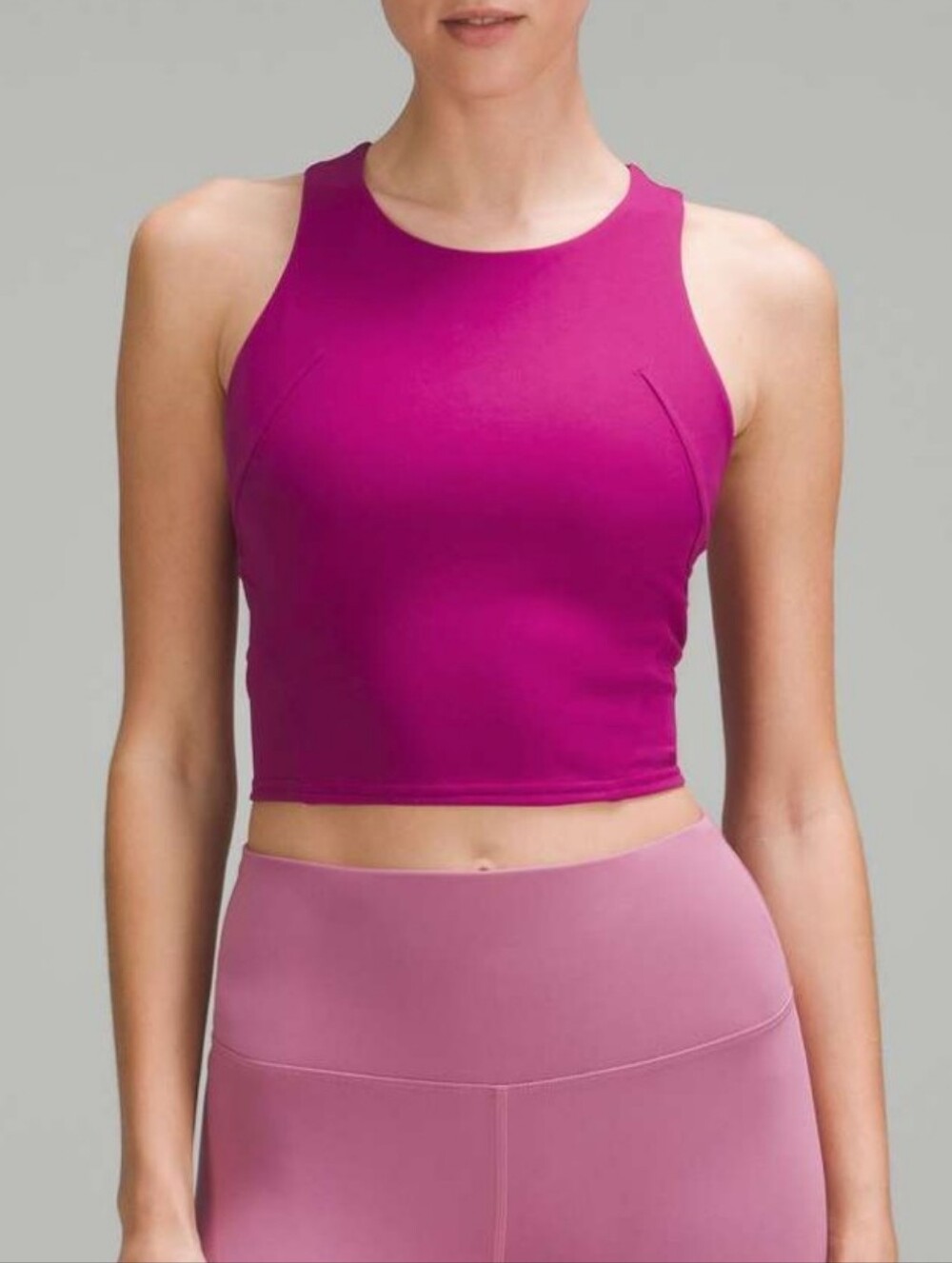 Lululemon Wunder Train Racerback Sz6 Magenta Purple